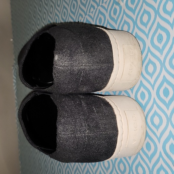 Vince | Warren Flannel Platform Slip On Sneakers size 10 - Picture 3 of 7